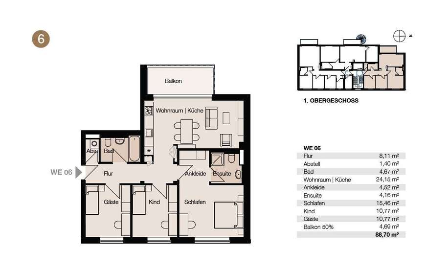Wohnen am Bautzmann Park- eine werthaltige Investition für private Kapitalanleger 4 zimmer