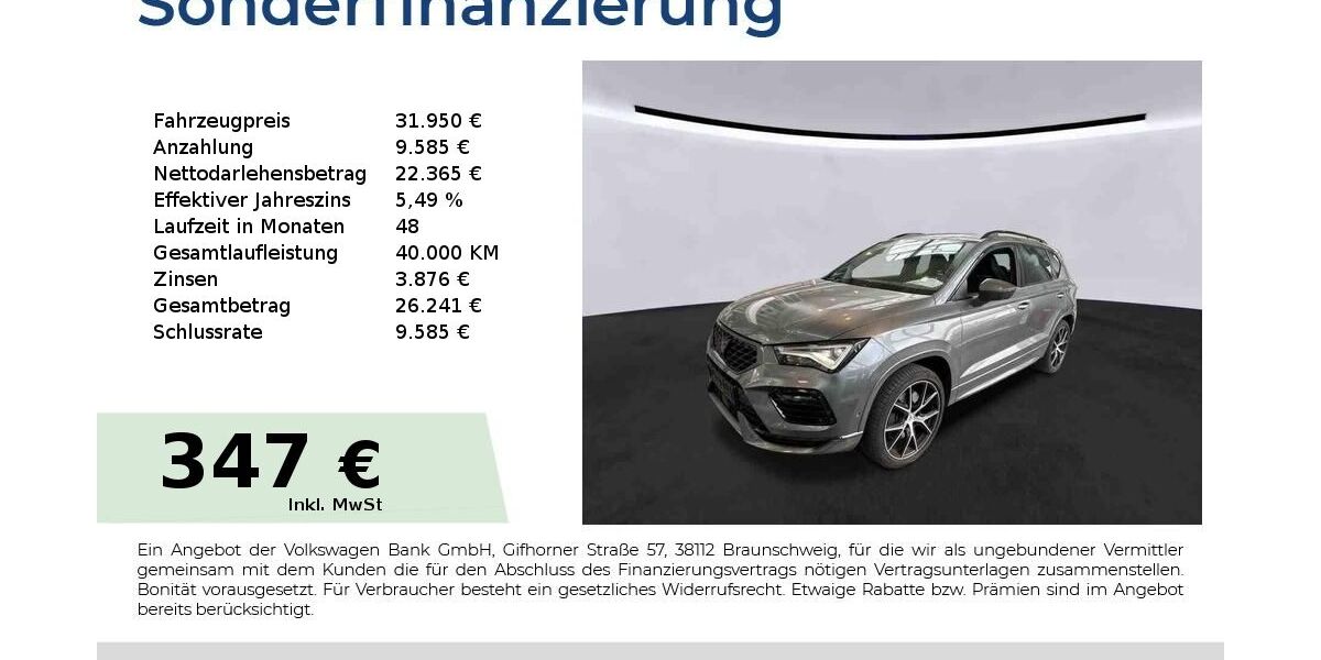 Cupra Ateca 27.950 km 31.950 &euro; Nürnberg 90441