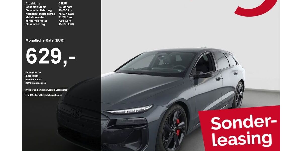 Audi S6 e-tron 10.600 km 74.840 &euro; Wackersdorf 92442