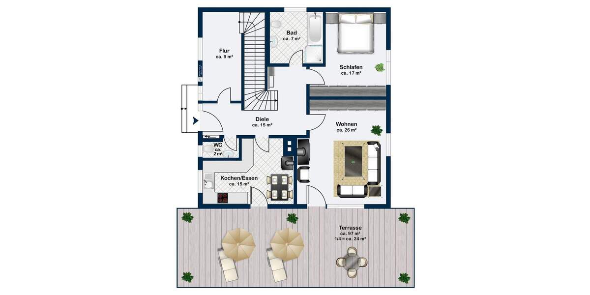Einfamilienhaus Raubling Kleinholzhausen - 4 Zimmer, 152 m&sup2;, 895.000&euro; | Angebot:24250807