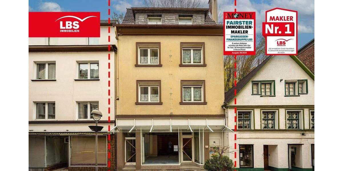 Wohn- und Geschäftshaus in der Fußgängerzone mit Ist-Faktor 11 6 zimmer