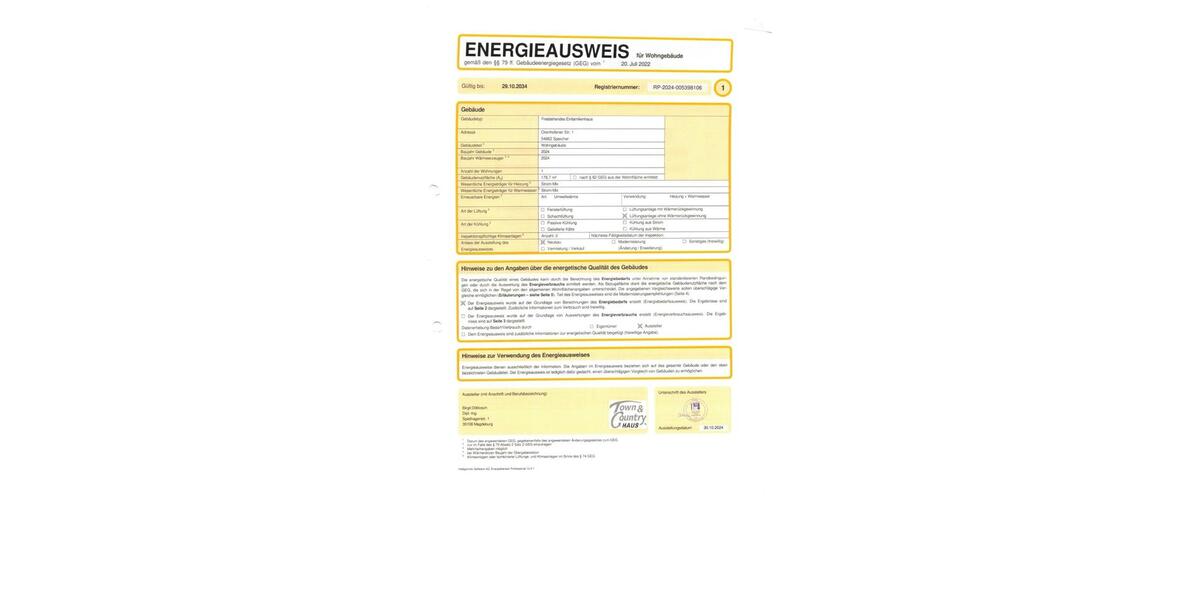 Einfamilienhaus Speicher - 8 Zimmer, 149 m&sup2;, 498.000&euro; | Angebot:27070588
