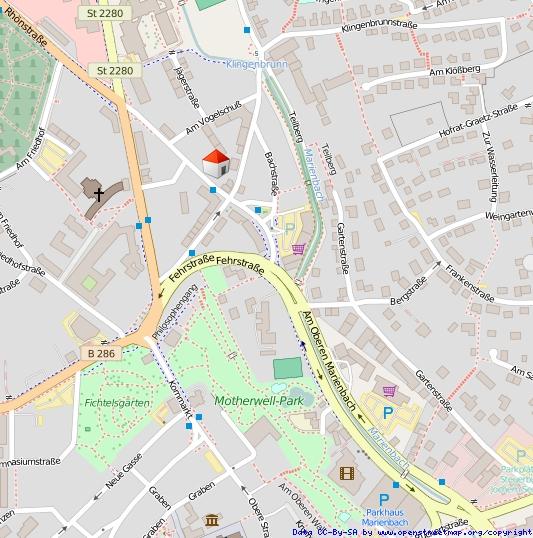 Dachgeschoßwohnung Schweinfurt Gartenstadt - 2 Zimmer, 45 m&sup2;, 465&euro; | Angebot:26293164