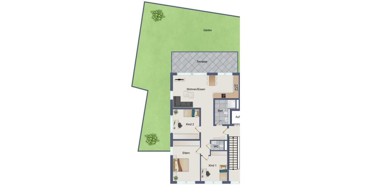 Etagenwohnung Neckarsulm / Obereisesheim Obereisesheim - 4 Zimmer, 87 m&sup2;, 1.300&euro; | Angebot:24545478