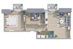 Etagenwohnung Scharbeutz - 3 Zimmer, 74 m&sup2;, 1.450&euro; | Angebot:26383139