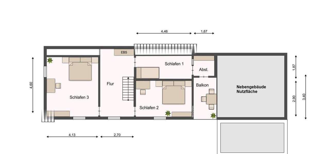 Einfamilienhaus Mutterstadt - 5 Zimmer, 113 m&sup2;, 249.000&euro; | Angebot:25360355