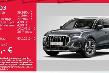Audi Q3 7.963 km 39.980 &euro; München 81825