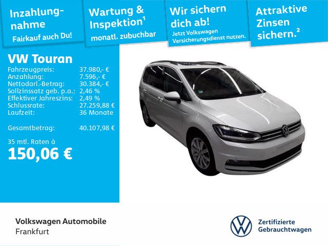 VW Touran 21.964 km 37.980 &euro; Frankfurt 60326