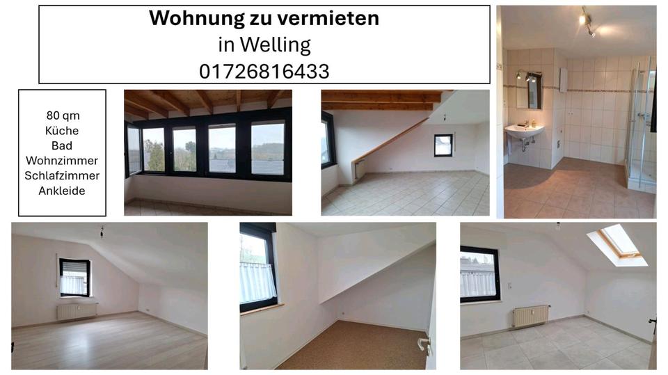 Dachgeschoßwohnung Polch - 2 Zimmer, 80 m&sup2;, 600&euro; | Angebot:25164495