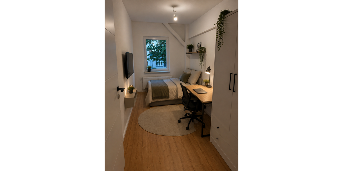 Etagenwohnung Rostock Hansaviertel - 5 Zimmer, 13 m&sup2;, 589&euro; | Angebot:26963446
