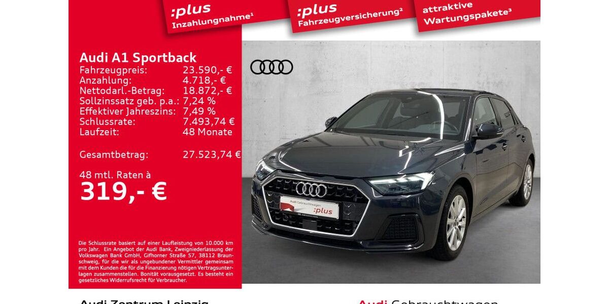 Audi A1 14.180 km 23.590 &euro; Leipzig 04129