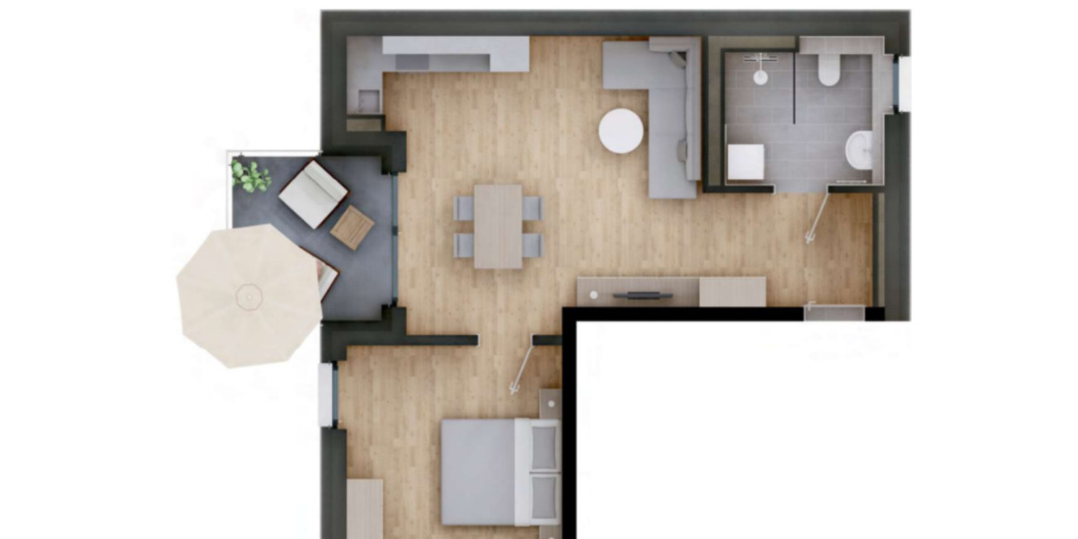 Etagenwohnung Landau an der Isar - 2 Zimmer, 57 m&sup2;, 695&euro; | Angebot:25850748