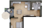 Etagenwohnung Landau an der Isar - 2 Zimmer, 57 m&sup2;, 695&euro; | Angebot:25850748