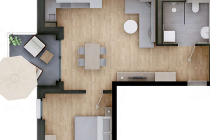 Wohnung Landau an der Isar - 2 Zimmer, 57 m&sup2;, 695&euro; | Angebot:25850748