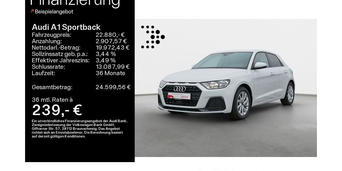 Audi A1 6.706 km 22.580 &euro; Schweinfurt 97424
