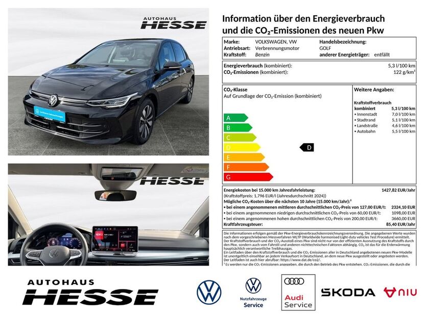 VW Golf 10.886 km 34.930 € Sottrum 27367