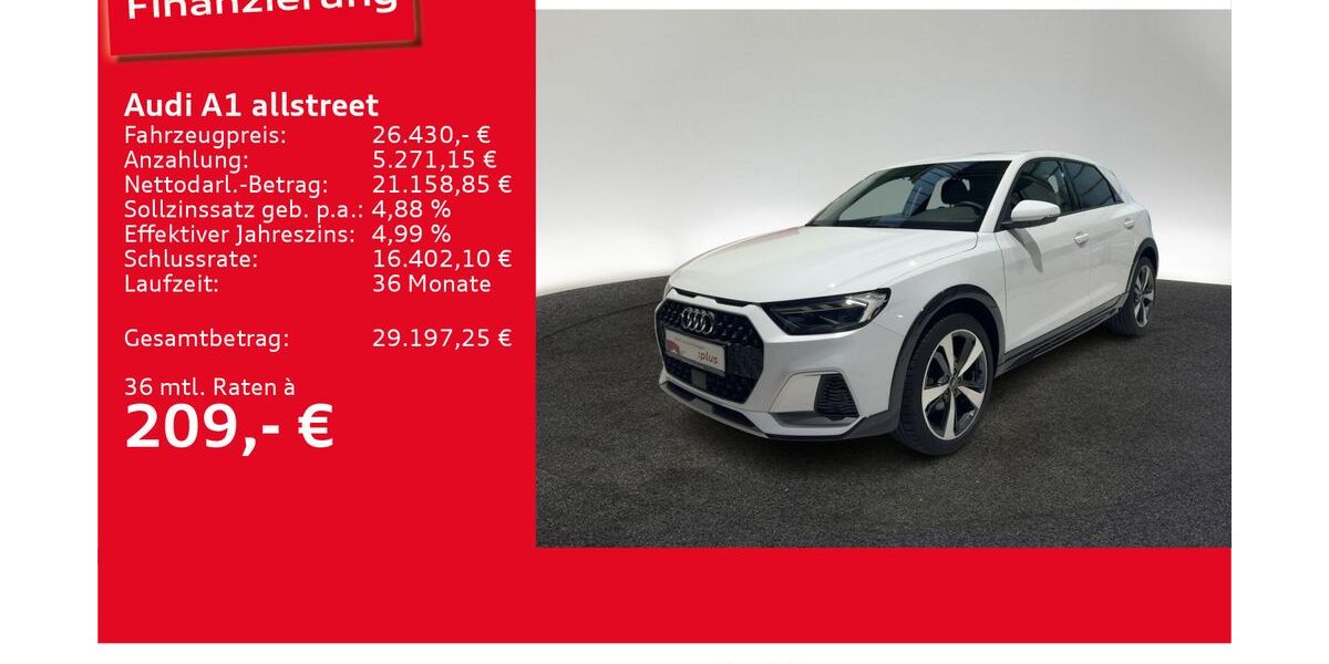 Audi A1 6.040 km 24.820 &euro; Ulm 89073