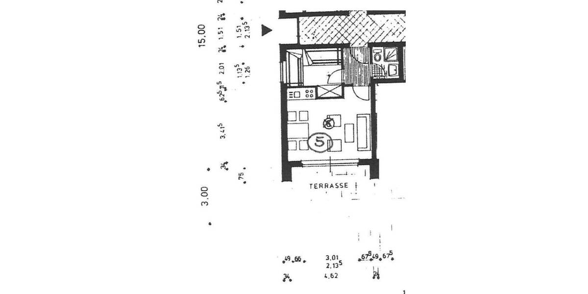 Terrassenwohnung Varel Dangast - 2 Zimmer, 35 m&sup2;, 139.000&euro; | Angebot:25742480