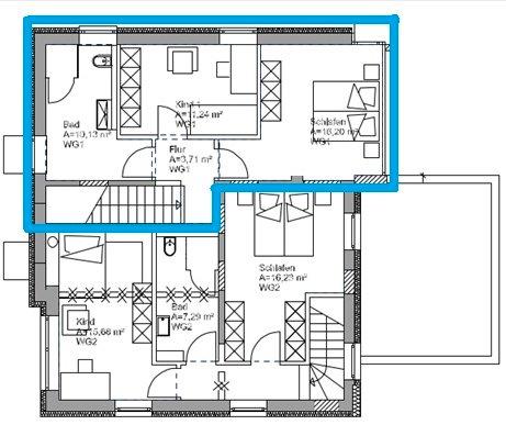 Doppelhaushälfte Osterhofen - 3 Zimmer, 82 m&sup2;, 830&euro; | Angebot:26227862