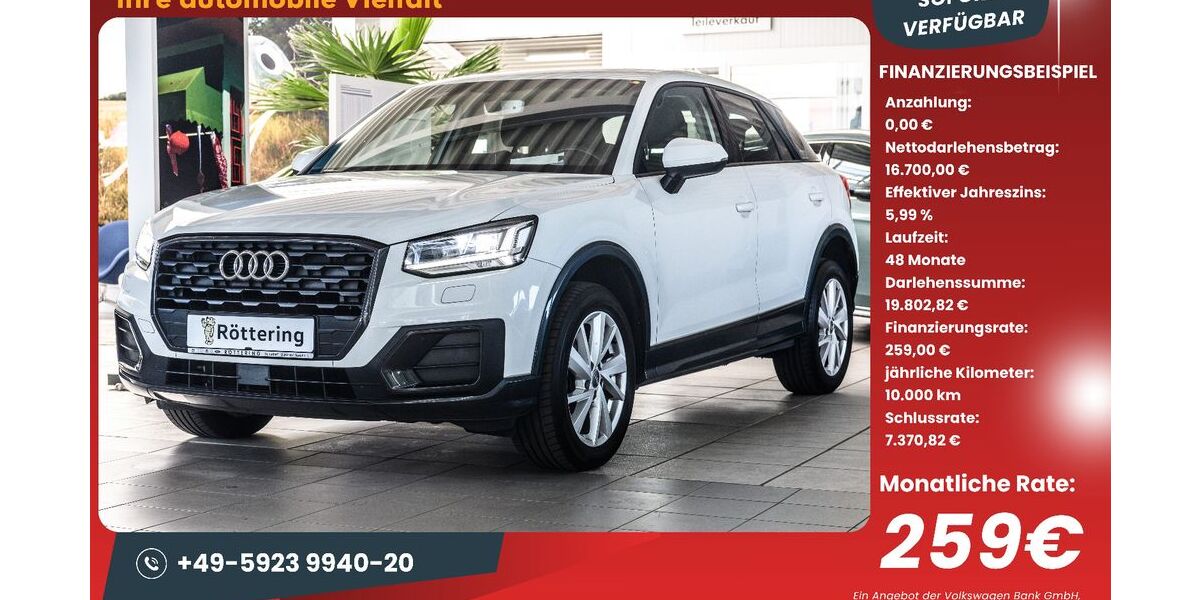 Audi Q2 117.000 km 16.700 &euro; Schüttorf 48465