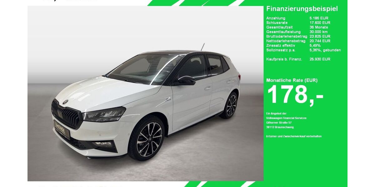 Skoda Fabia 13.000 km 24.385 &euro; Oelde (Stromberg) 59302