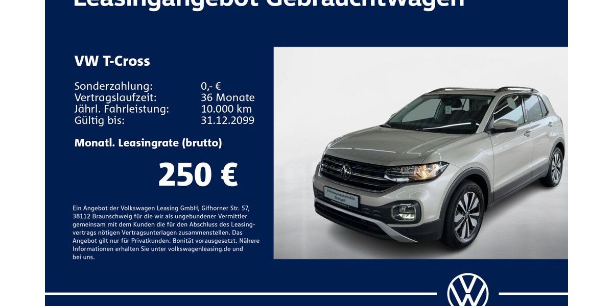 VW T-Cross 16.658 km 19.830 &euro; Stuttgart-Wangen 70188