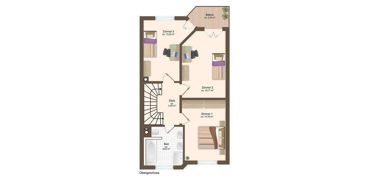 Doppelhaushälfte Baldham Baldham - 5 Zimmer, 155 m&sup2;, 1.100.000&euro; | Angebot:26731159