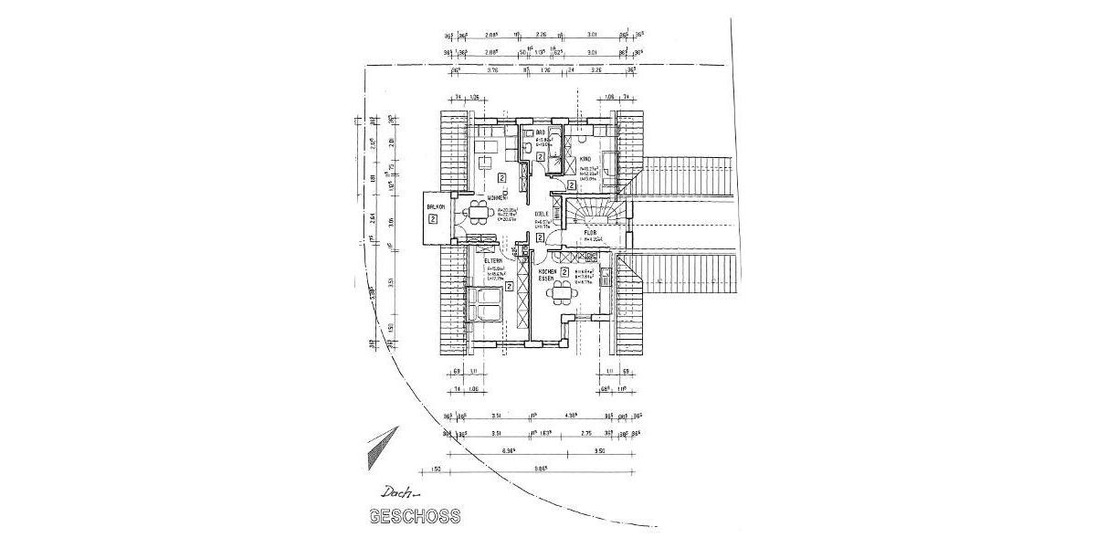 3 Zi. Wohnung im DG (1.OG) mit Balkon und Carport - Etagenwohnung Pommersfelden | Angebot:23903906