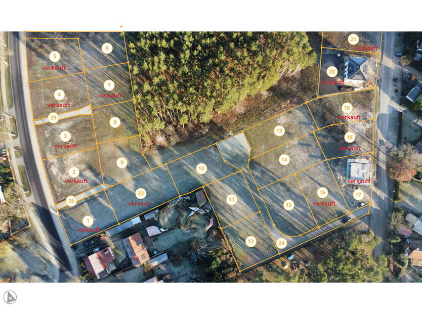 Nähe Scharmützelsee: attraktive Baugrundstücke, förderfähig nach ILB Richtlinien in Wendisch Rietz zimmer