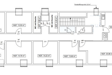 1-Zi Wohnung mit Gemeischaftsräume (WG) SGBII oder WBS möglich 1 zimmer
