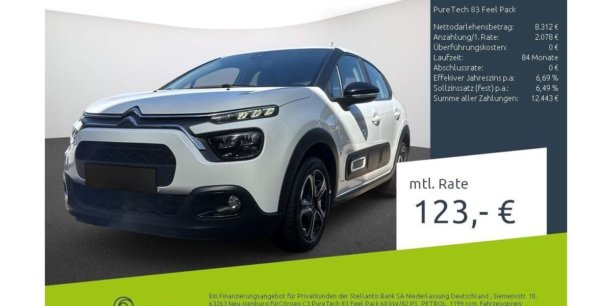 Citroen C3 54.922 km 10.390 &euro; Bocholt 46395