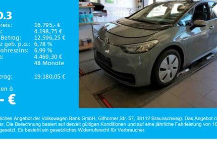 VW ID.3 68.800 km 16.795 € Gersthofen 86368