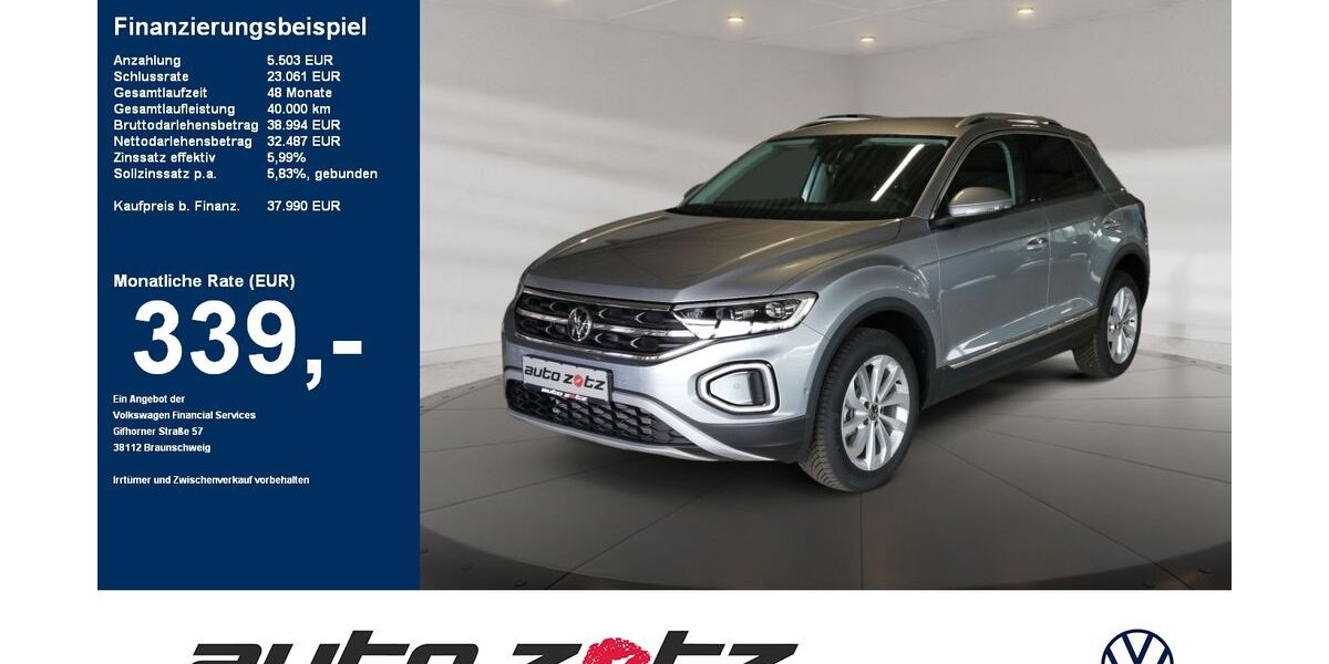 VW T-Roc 1.200 km 37.990 &euro; Landau 76829