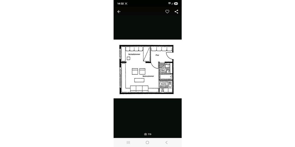 Etagenwohnung Peine - 1 Zimmer, 40 m&sup2;, 98.000&euro; | Angebot:27147103