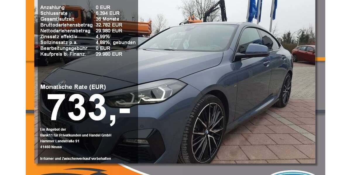 BMW 220 52.900 km 29.980 &euro; Neustadt a. d. Donau 93333