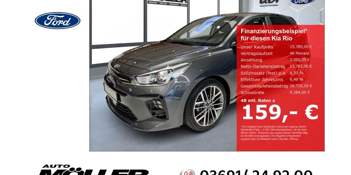 Kia Rio 34.114 km 15.785 &euro; Eisenach 99817