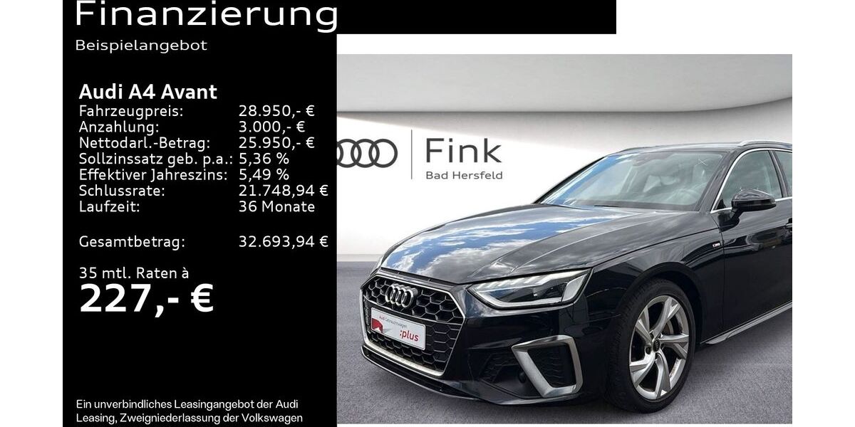 Audi A4 32.310 km 28.950 &euro; Bad Hersfeld 36251