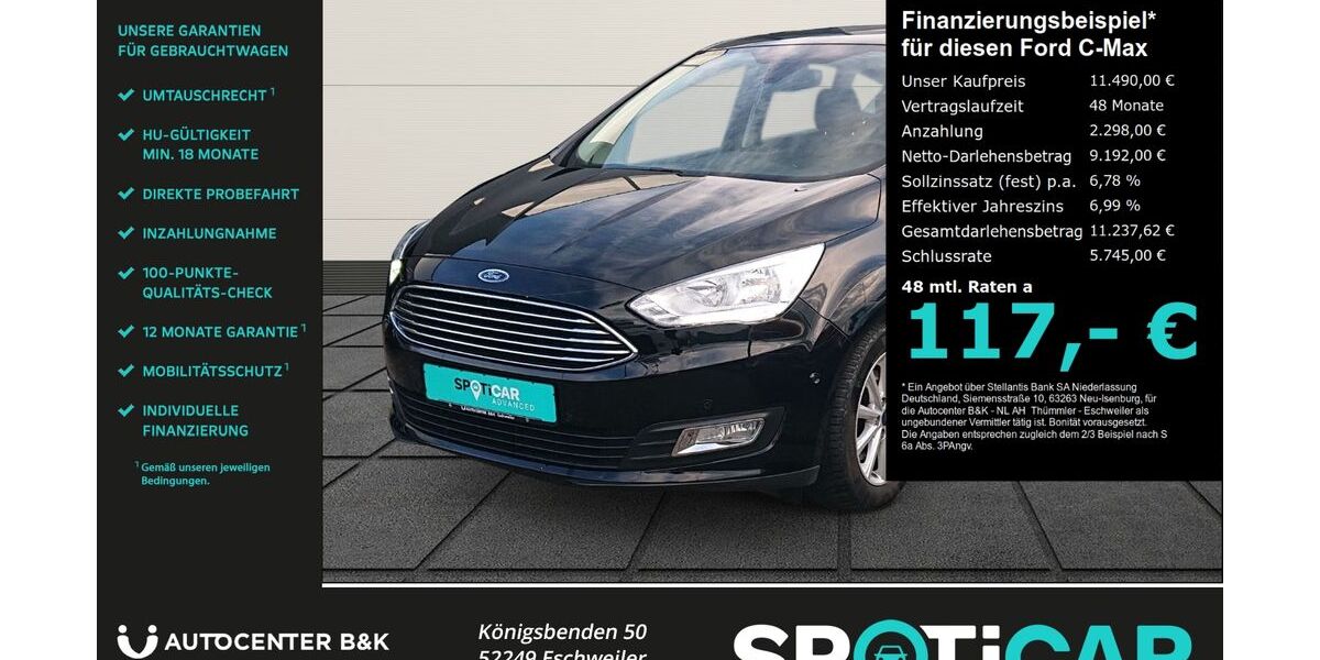 Ford C-Max 84.300 km 11.490 &euro; Eschweiler 52249