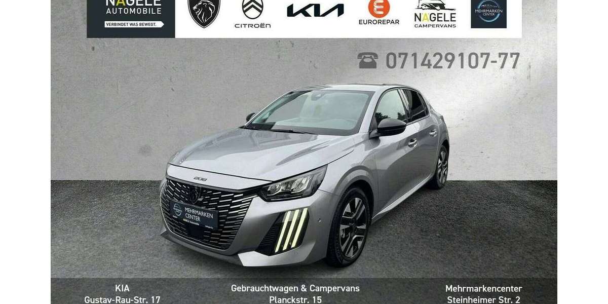 Peugeot 208 8.474 km 18.800 &euro; Bietigheim-Bissingen 74321