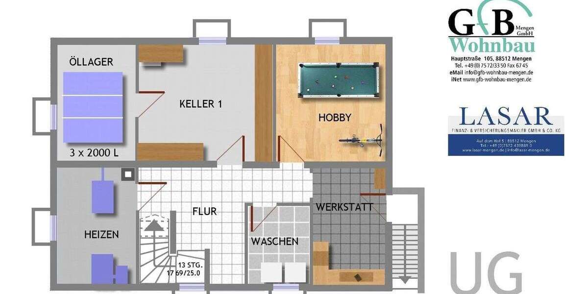 Einfamilienhaus Mengen - 7 Zimmer, 107 m&sup2;, 295.000&euro; | Angebot:25728669