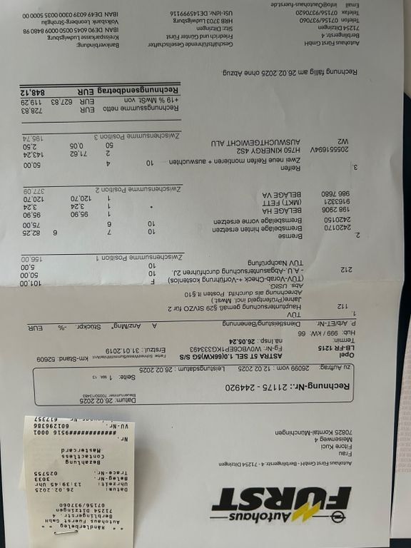 Opel Astra 60.000 km 9.900 € Korntal-Münchingen 70825
