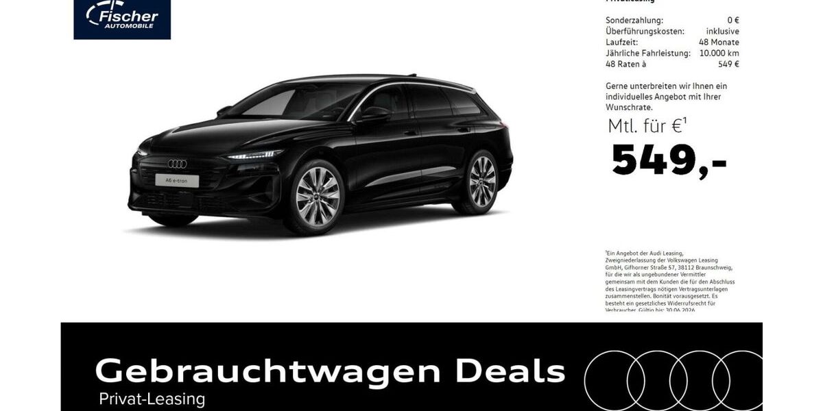 Audi A6 e-tron 16.039 km 54.480 &euro; Neumarkt 92318