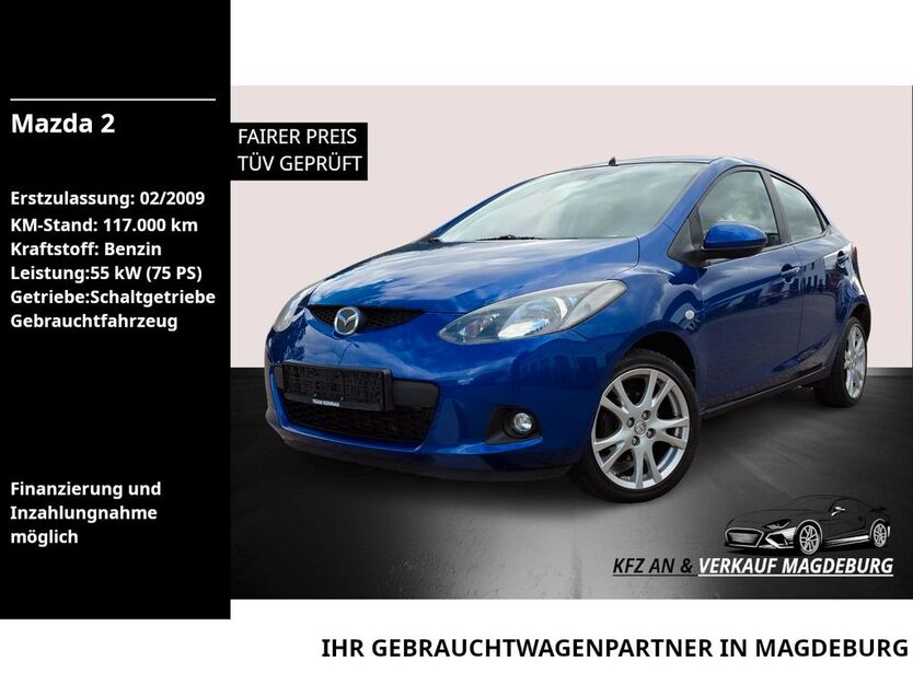 Mazda 2 117.000 km 3.490 € Magdeburg 39118