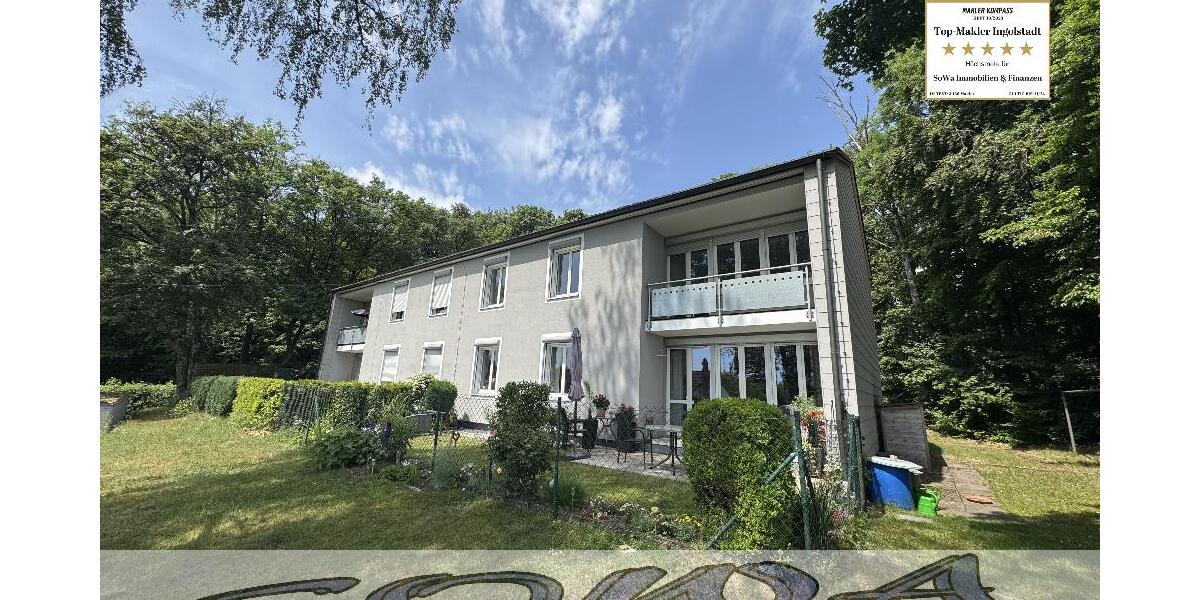 Natur und Fernblick - 3 Zimmerwohnung - Stadtnahe in Kreut Oberhausen bei Neuburg zu verkaufen - Ein Objekt von Ihrem Immobilienpartner SOWA Immobilien und Finanzen - 3- Oberhausen Kreut | Angebot:26871343
