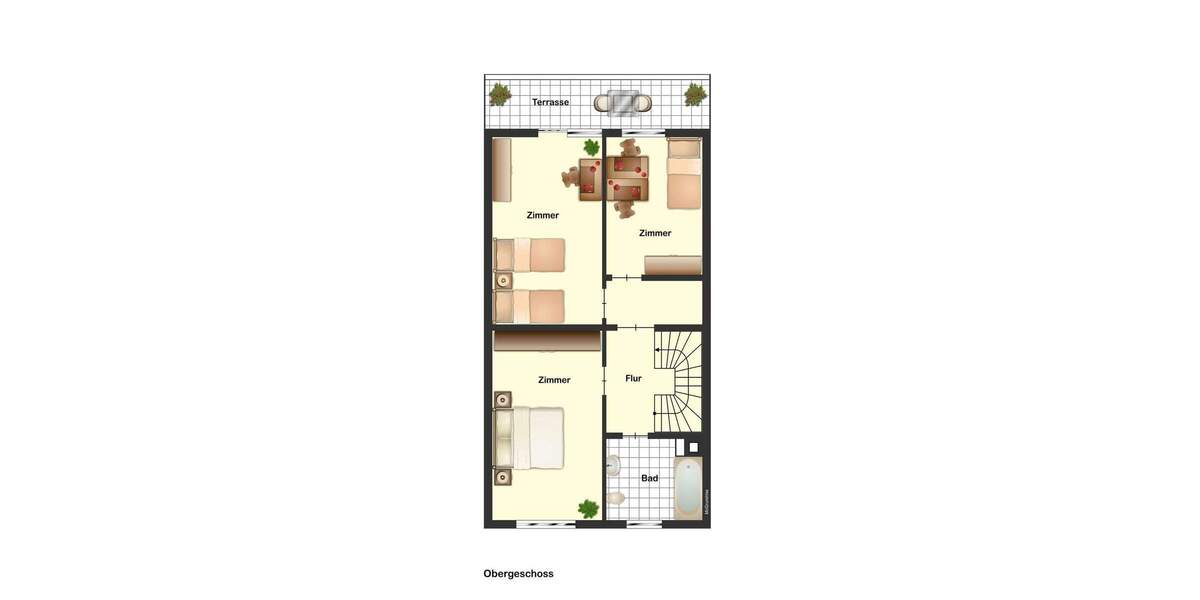 Reihenmittelhaus Grenzach-Wyhlen Grenzach - 4 Zimmer, 104 m&sup2;, 370.000&euro; | Angebot:25669821