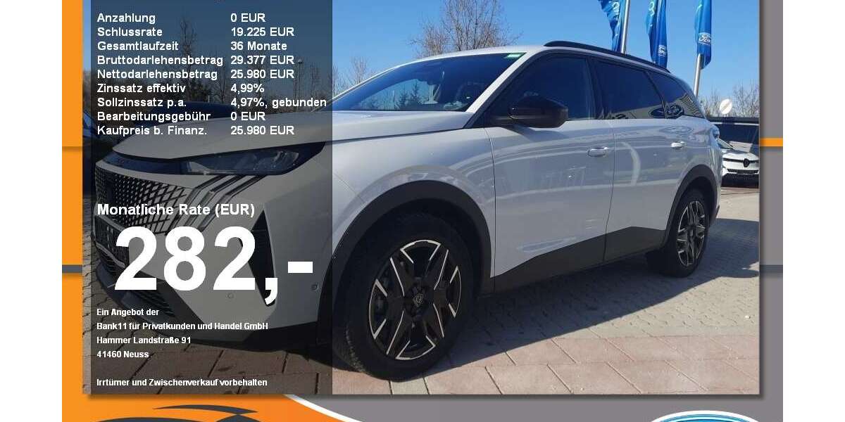 Peugeot 5008 44.540 km 25.980 &euro; Neustadt a. d. Donau 93333