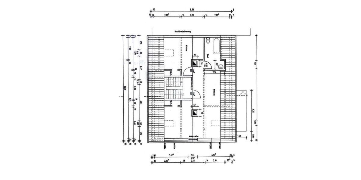 Dachgeschoßwohnung Braunschweig Westliches Ringgebiet - 1 Zimmer, 40 m&sup2;, 106.000&euro; | Angebot:25017560