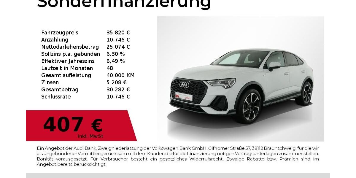 Audi Q3 15.700 km 35.820 &euro; Nürnberg 90411