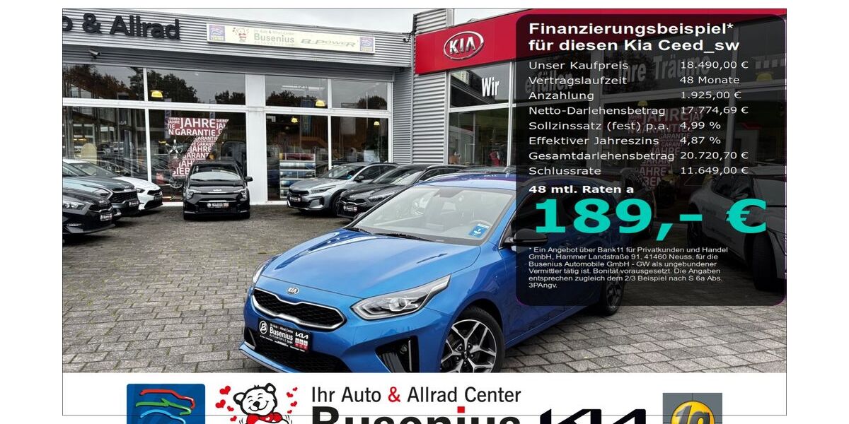 Kia ceed Sportswagon 40.527 km 18.490 &euro; Meinerzhagen 58540