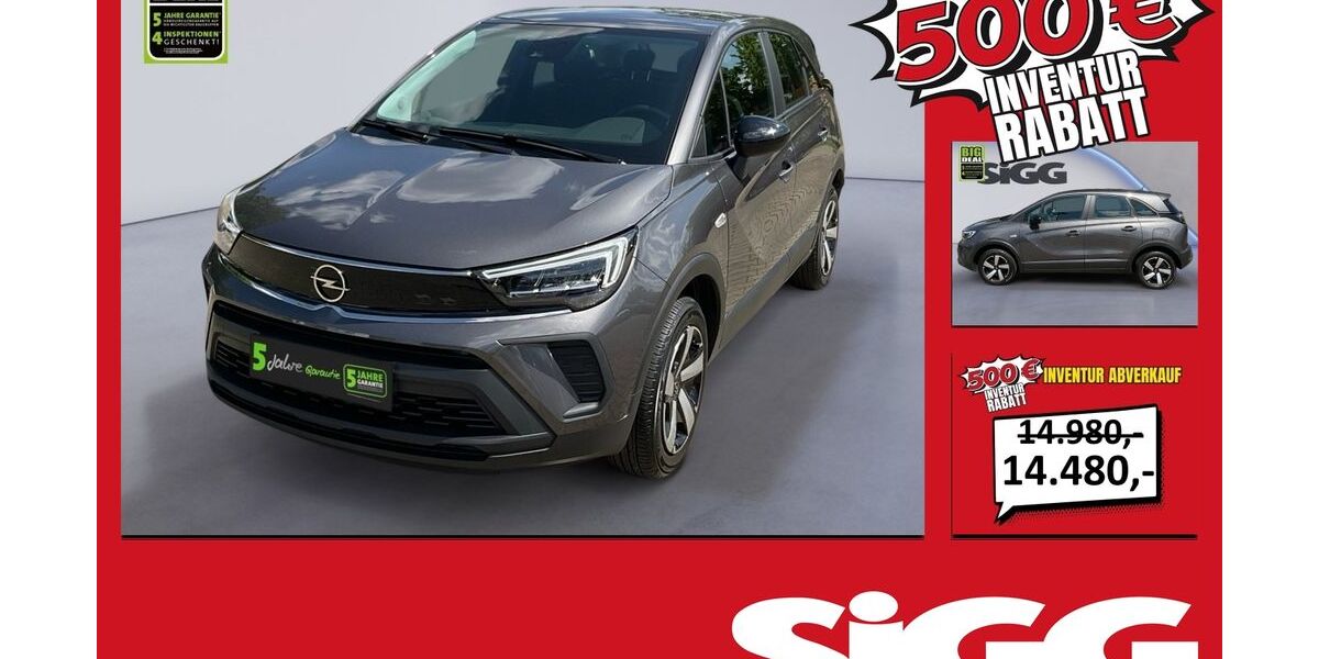 Opel Crossland (X) 34.058 km 14.480 &euro; Augsburg 86179